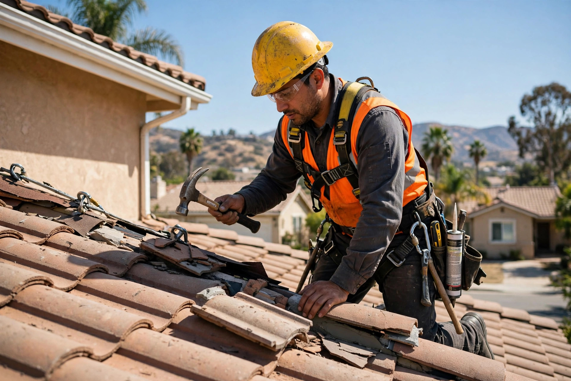 Shingle Roof Repair in Perris, CA